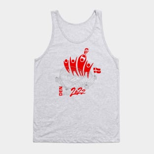 Denmark World Cup Soccer 2022 Tank Top